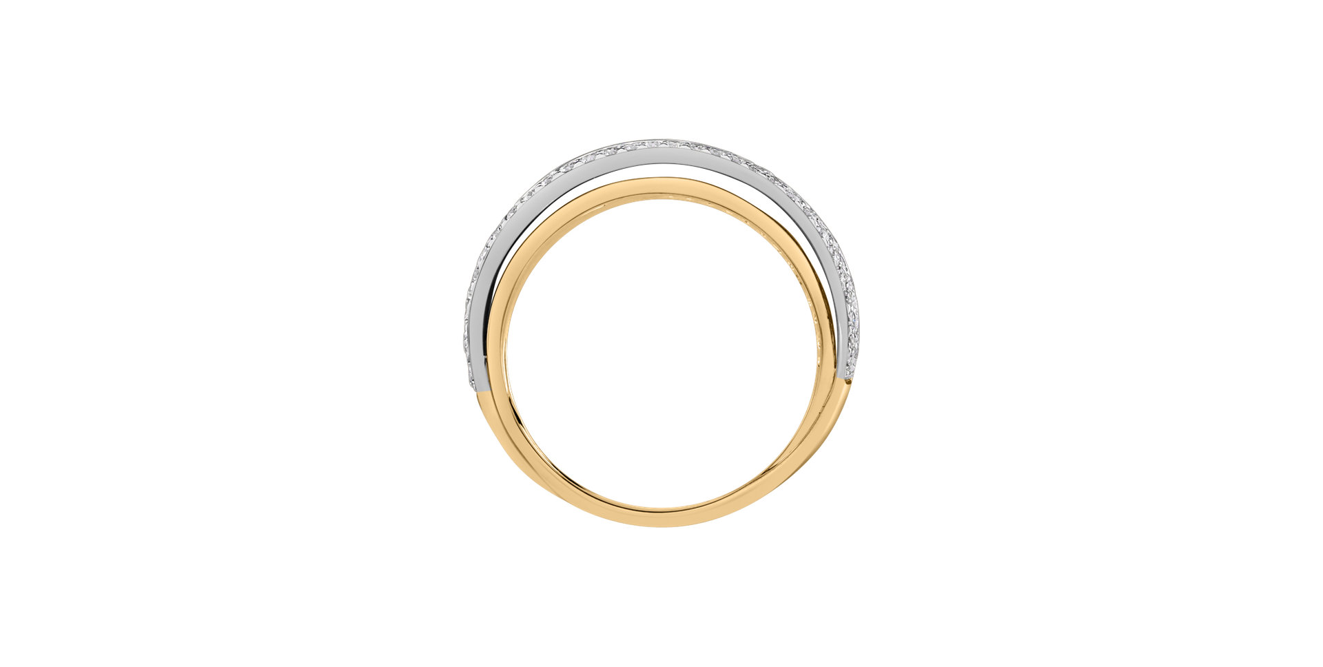 Prsten s diamanty Dream Ribbon