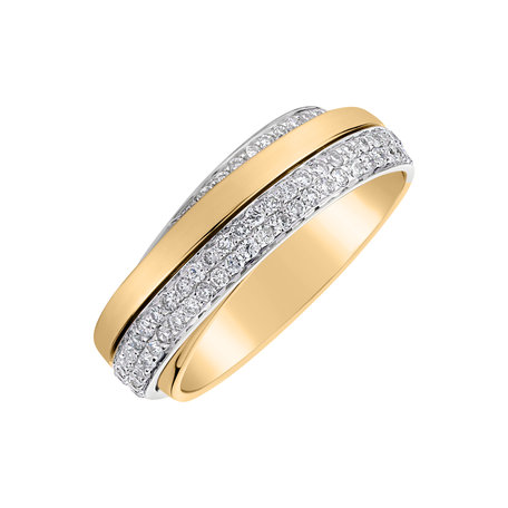 Prsten s diamanty Dream Ribbon