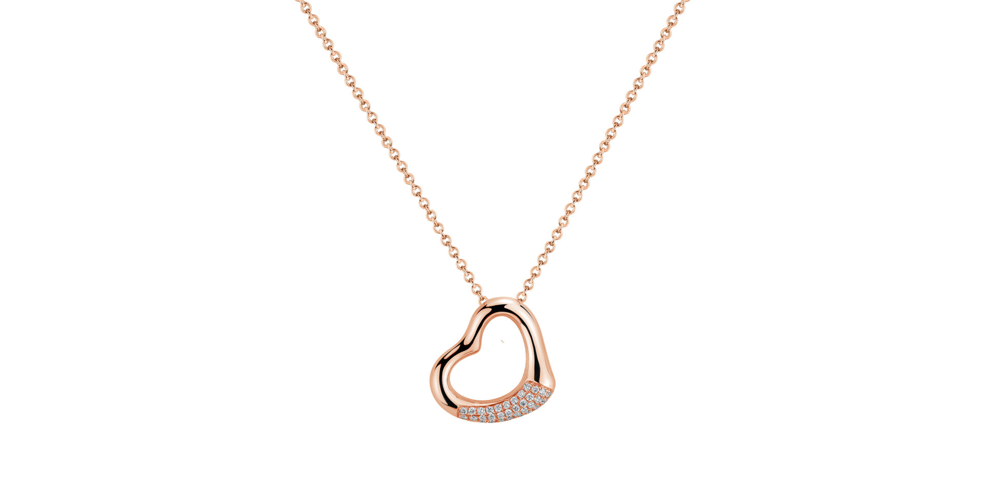 Náhrdelník s diamanty Lovely Beau