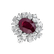 Prsten s rubínem a diamanty Ruby Queen4