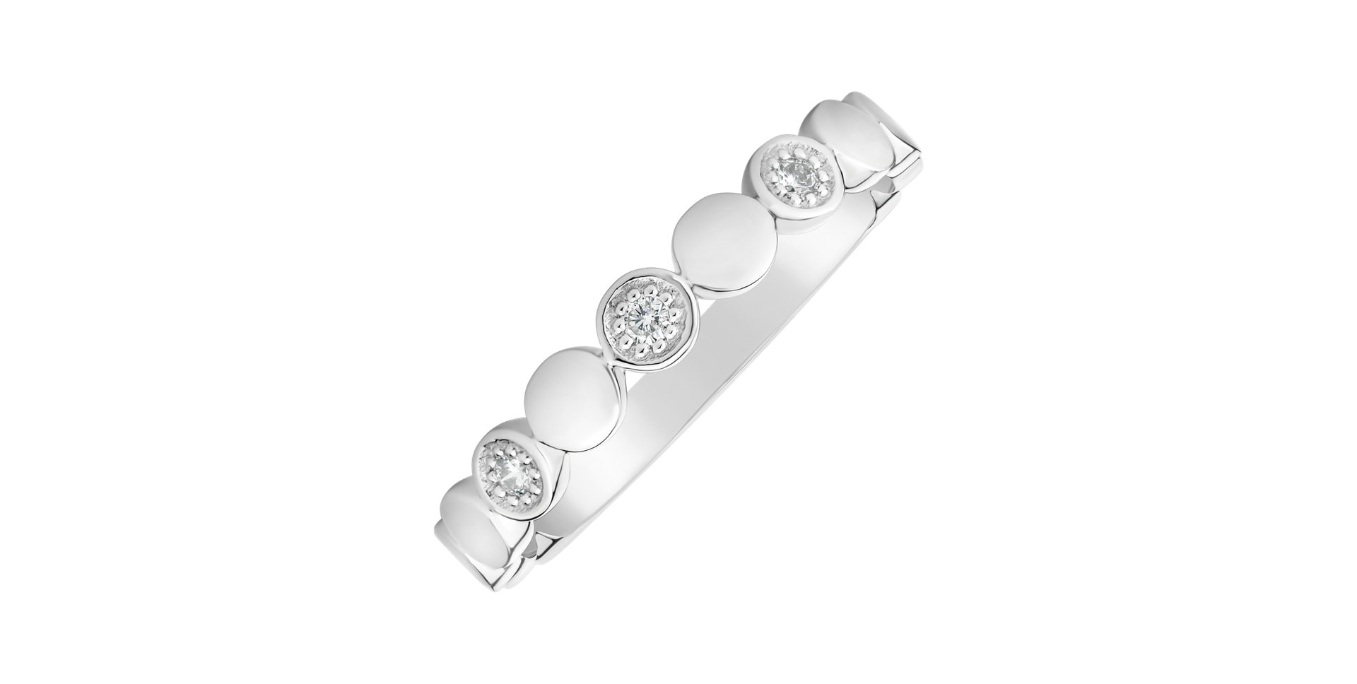 Prsten s diamanty Shiny Dots