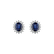 Náušnice s safírem a diamanty Monarch Dream4