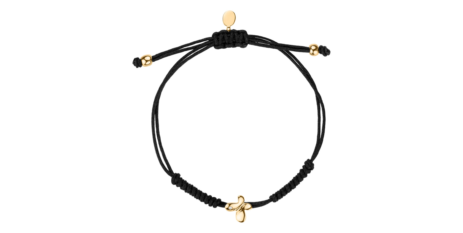 Náramek s diamantem Night Papillon