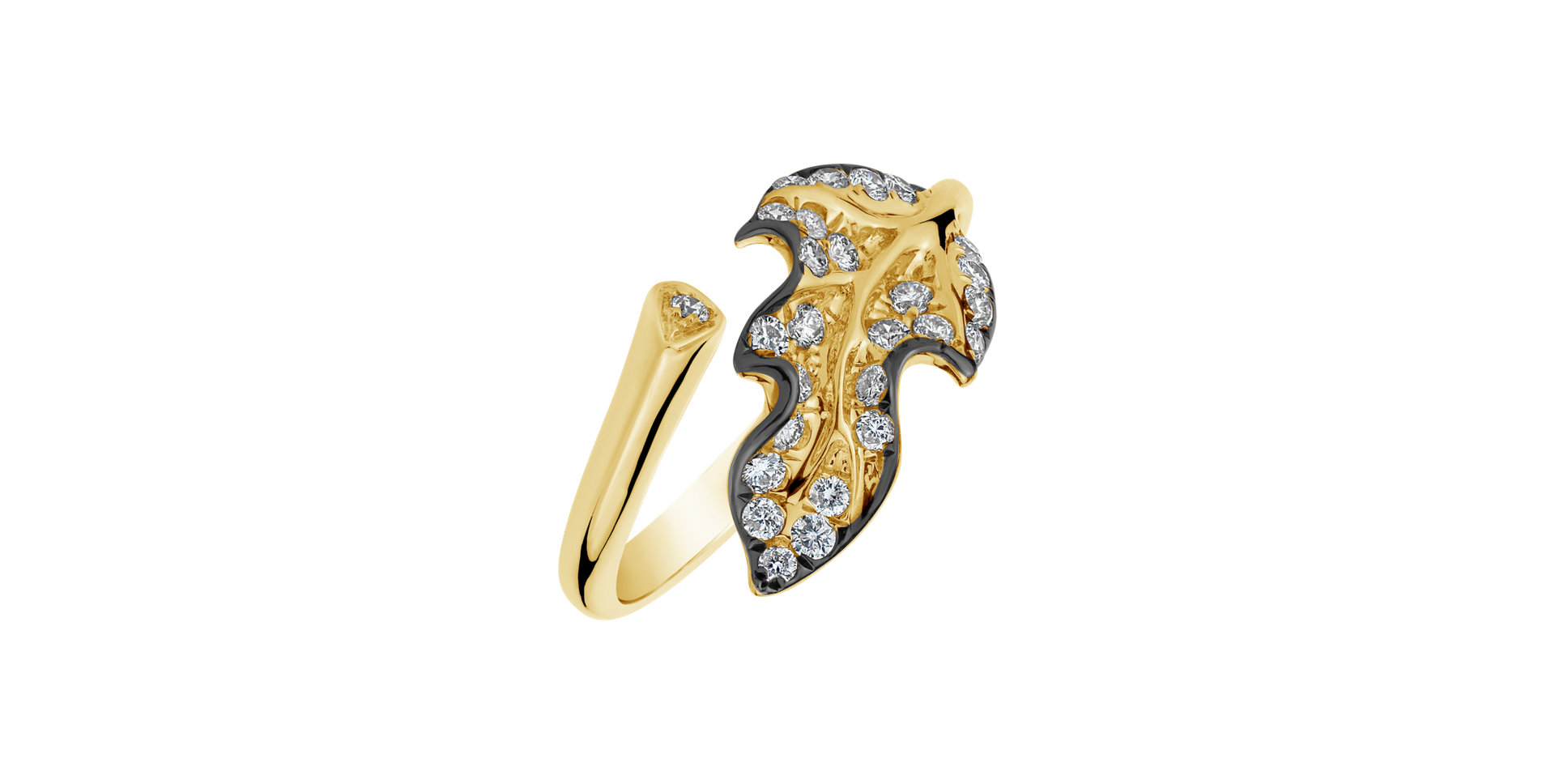 Prsten s diamanty Autumn Miracle