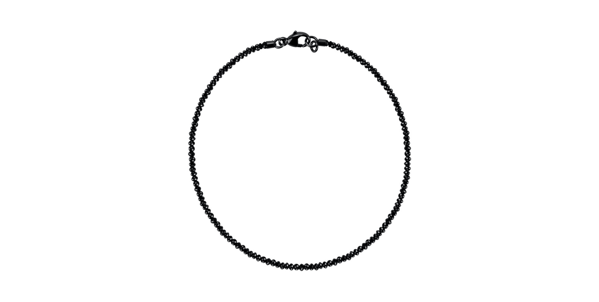 Náramek s černými diamanty Darkness