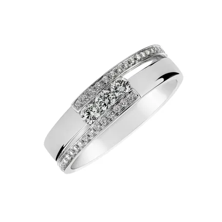 Prsten s diamanty Diamond Message