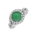 Prsten se smaragdem a diamanty Hawai Desire4