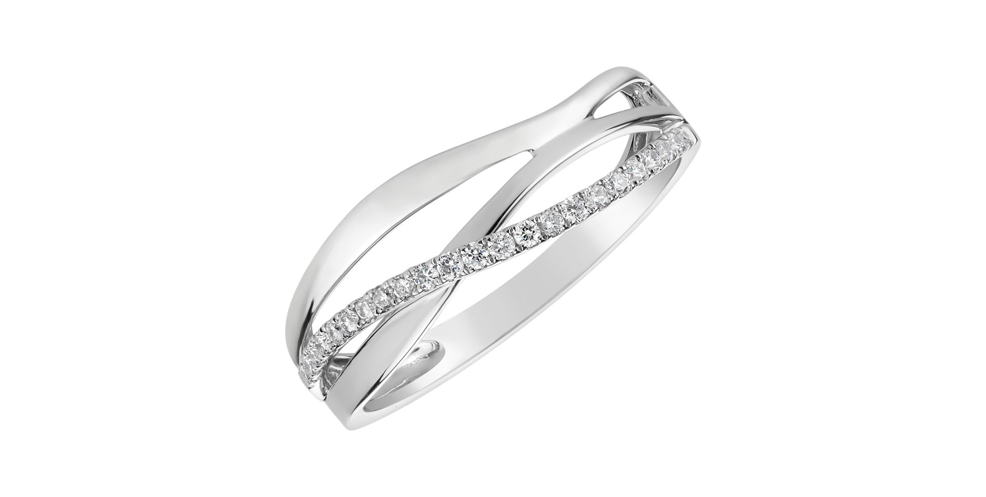 Prsten s diamanty Sparkling Ray