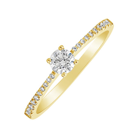 Prsten s diamanty Glittery Love