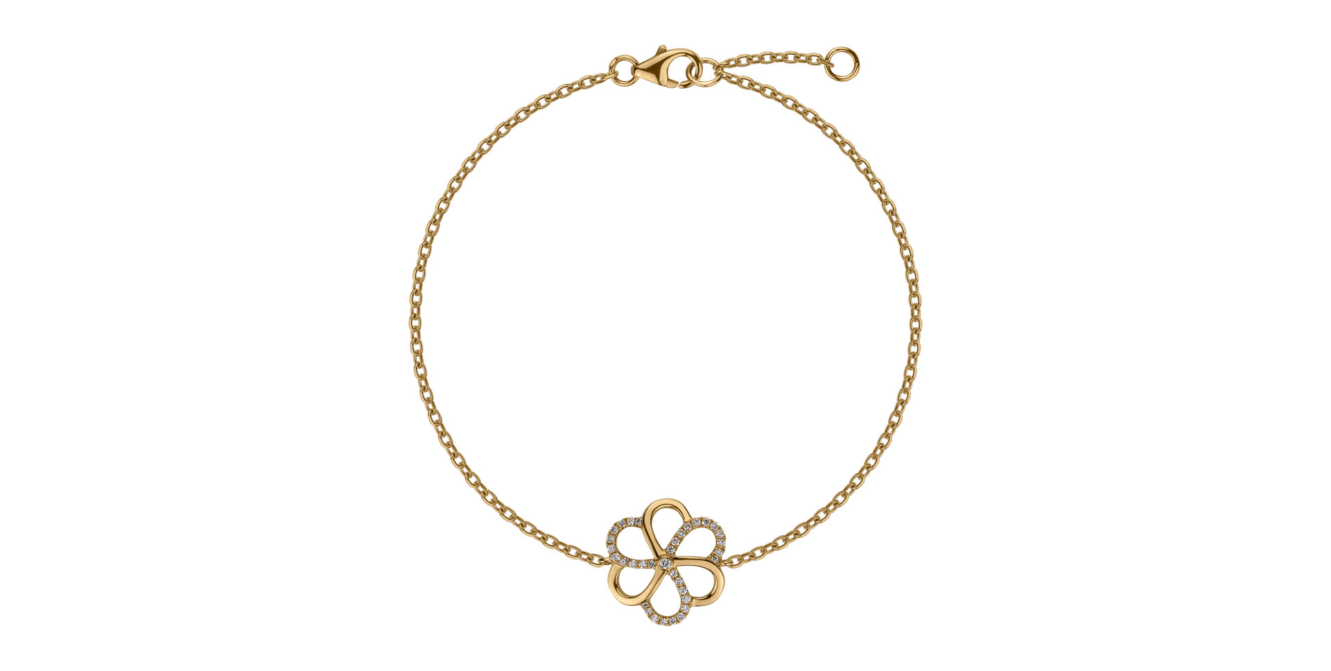 Náramek s diamanty Auricula