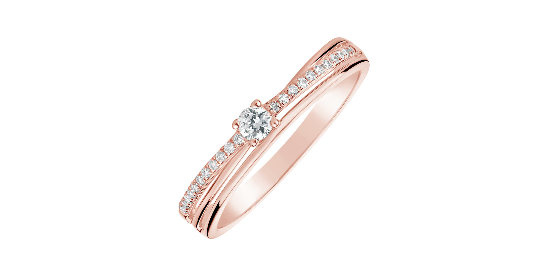 Prsten s diamanty Opium Light