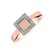 Prsten s diamanty Sun Space4