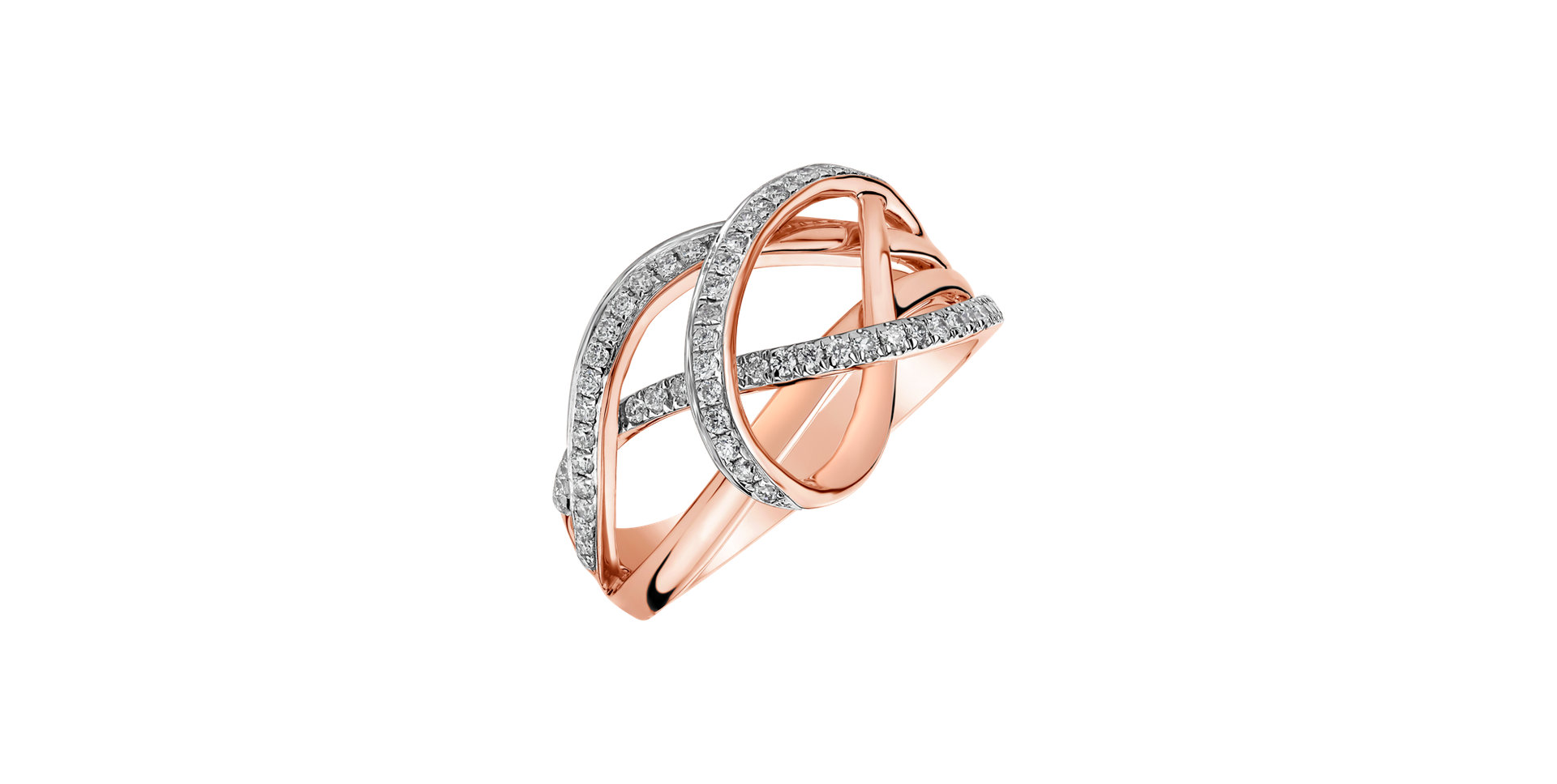 Prsten s diamanty Sunny Lines