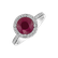 Prsten s rubínem a diamanty Sin Signature4