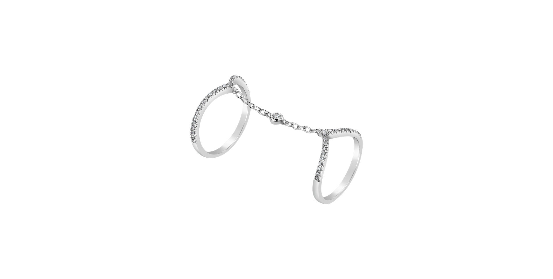 Prsten s diamanty Courtly Couture