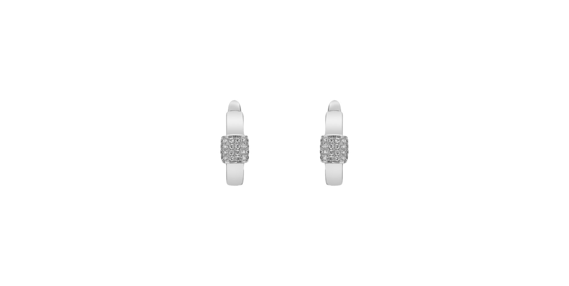 Náušnice s diamanty Miracle Sparkle