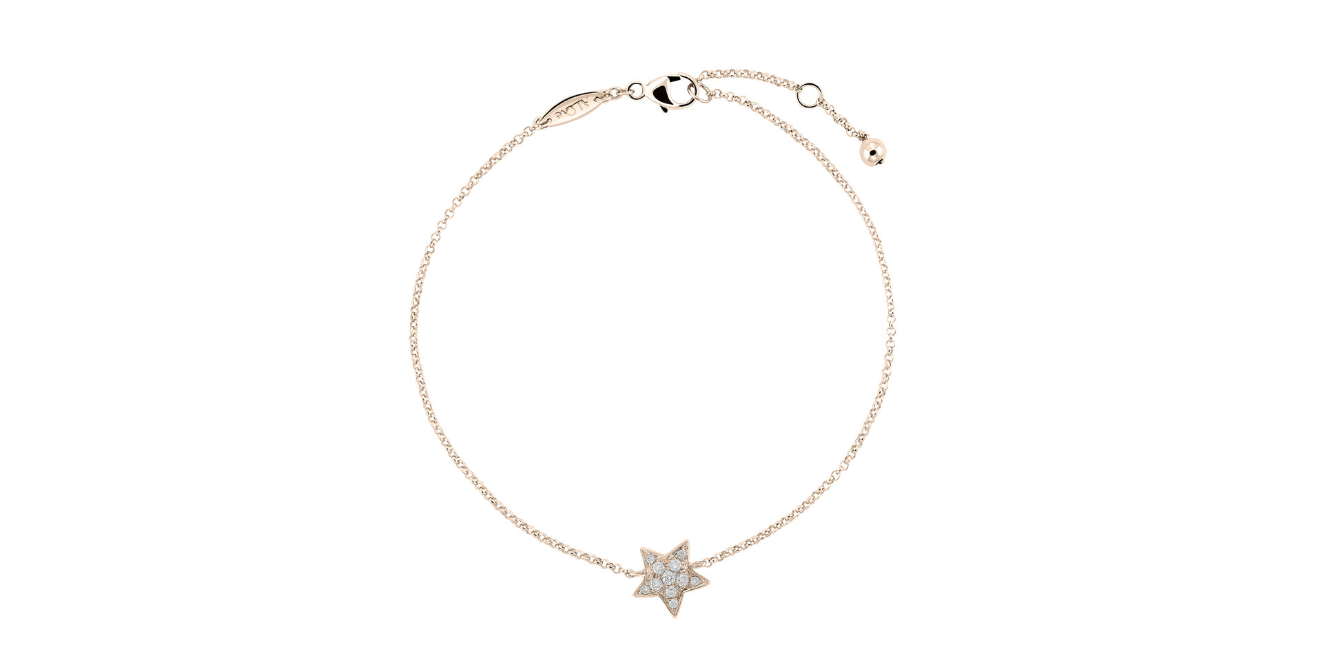 Náramek s diamanty Night Message