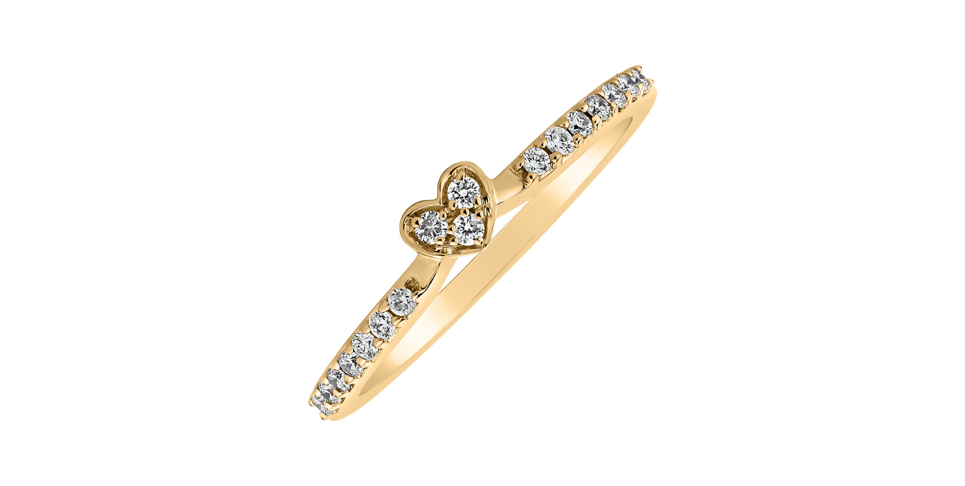 Prsten s diamanty First Kiss