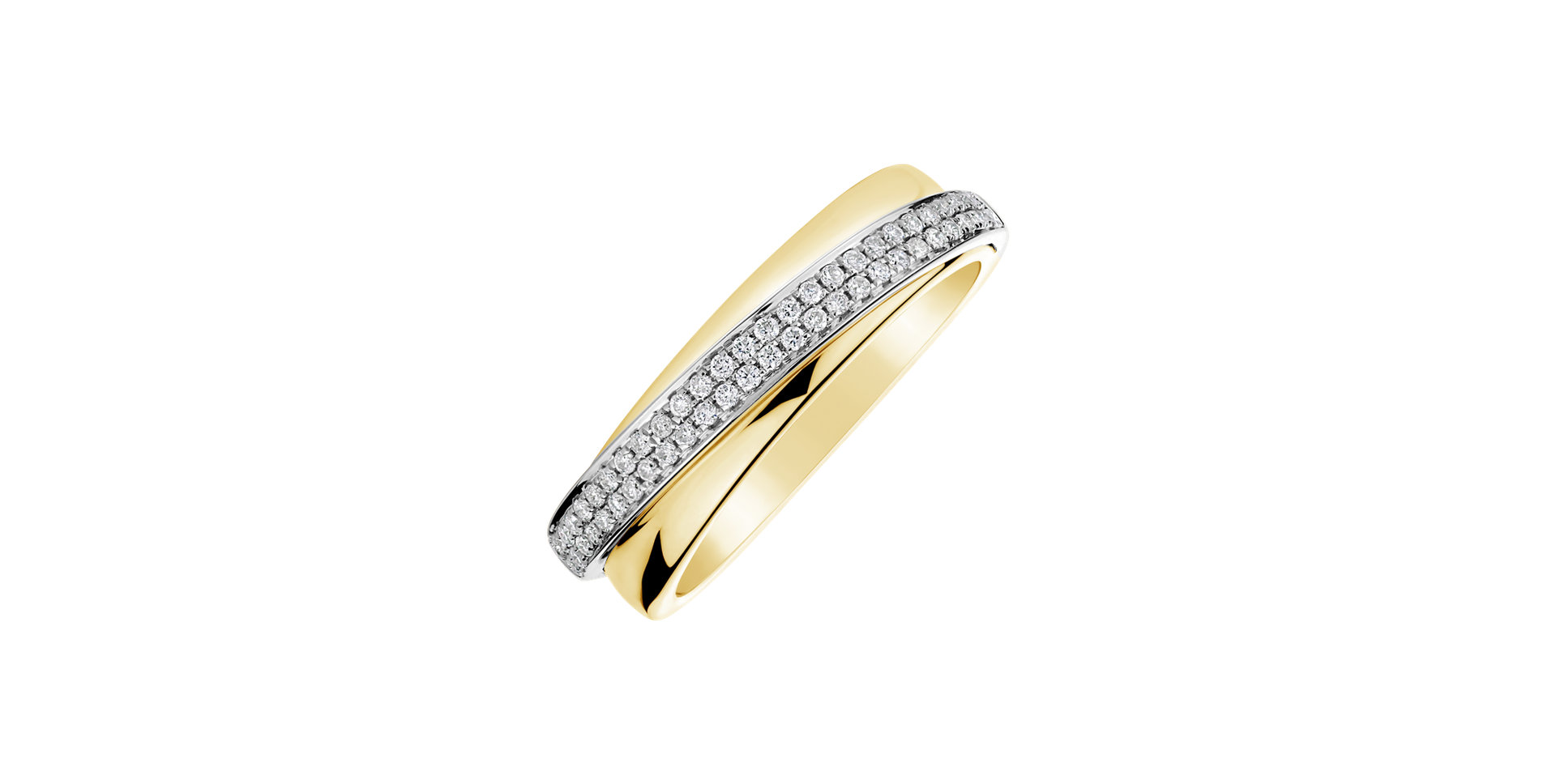 Prsten s diamanty Star Ray
