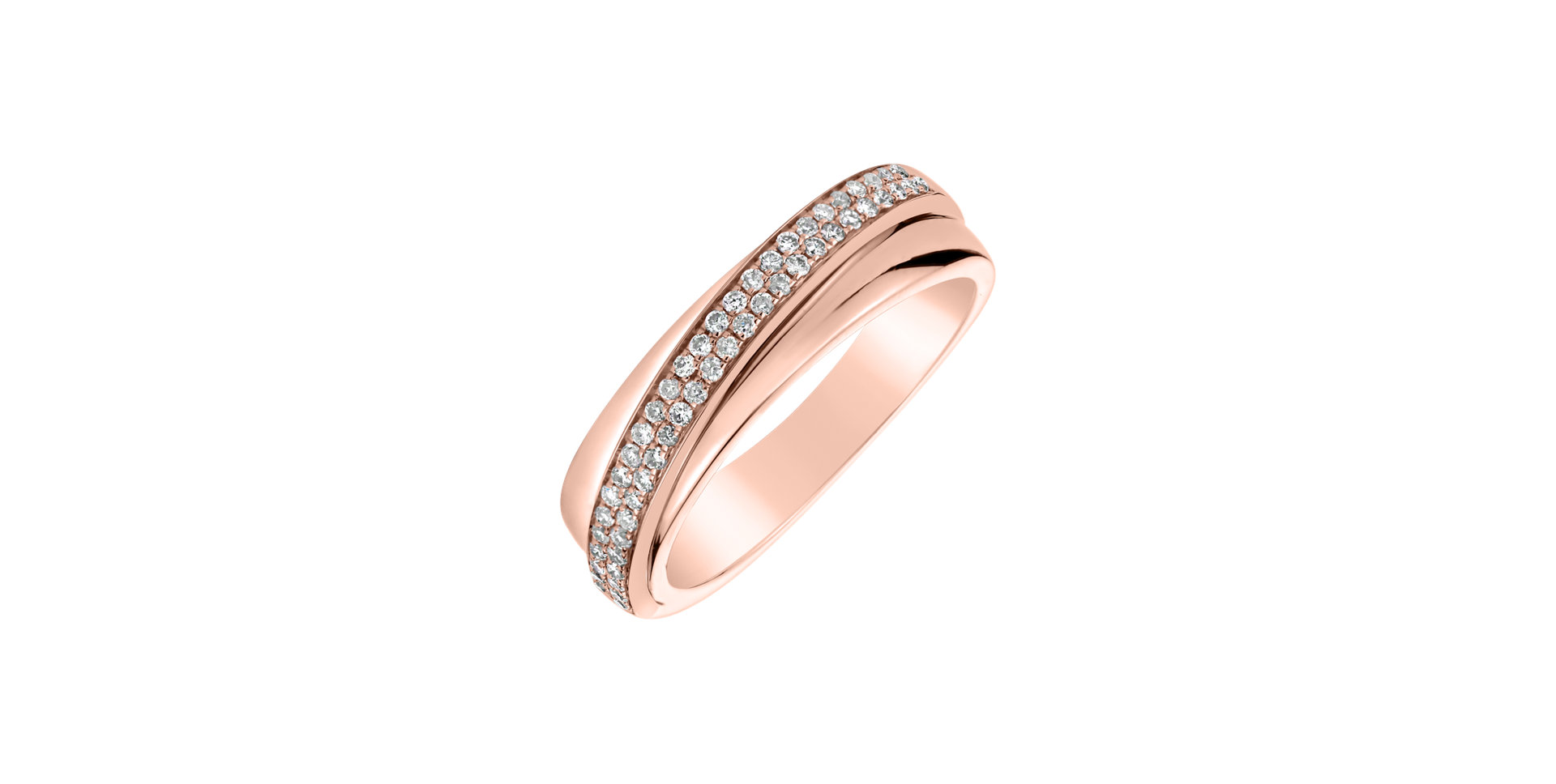 Prsten s diamanty Star Ray