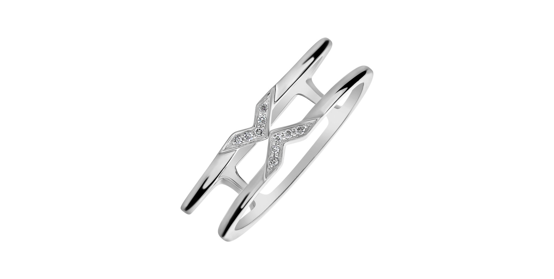 Prsten s diamanty Heaven Infinity