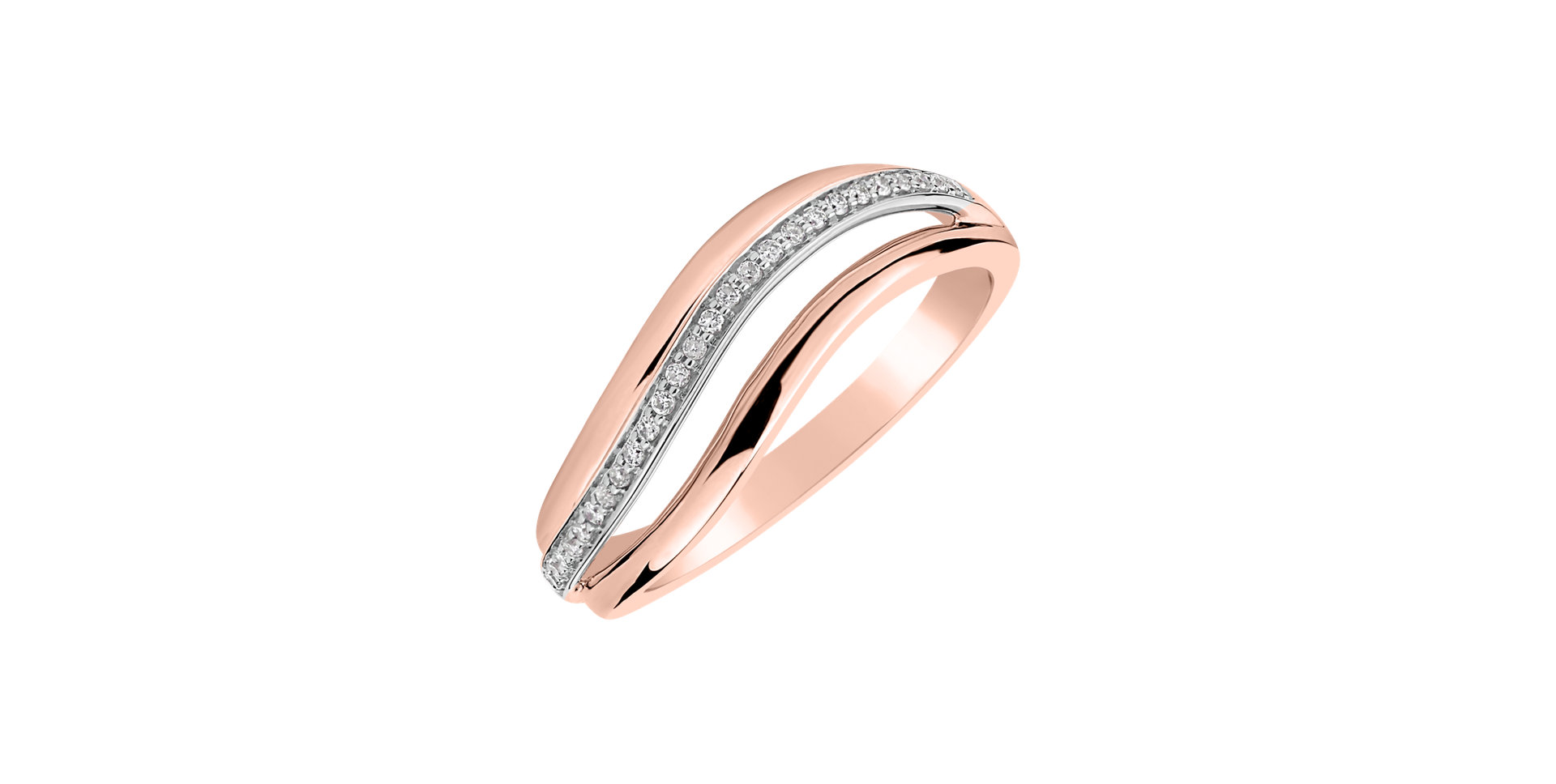 Prsten s diamanty Midnight Sea