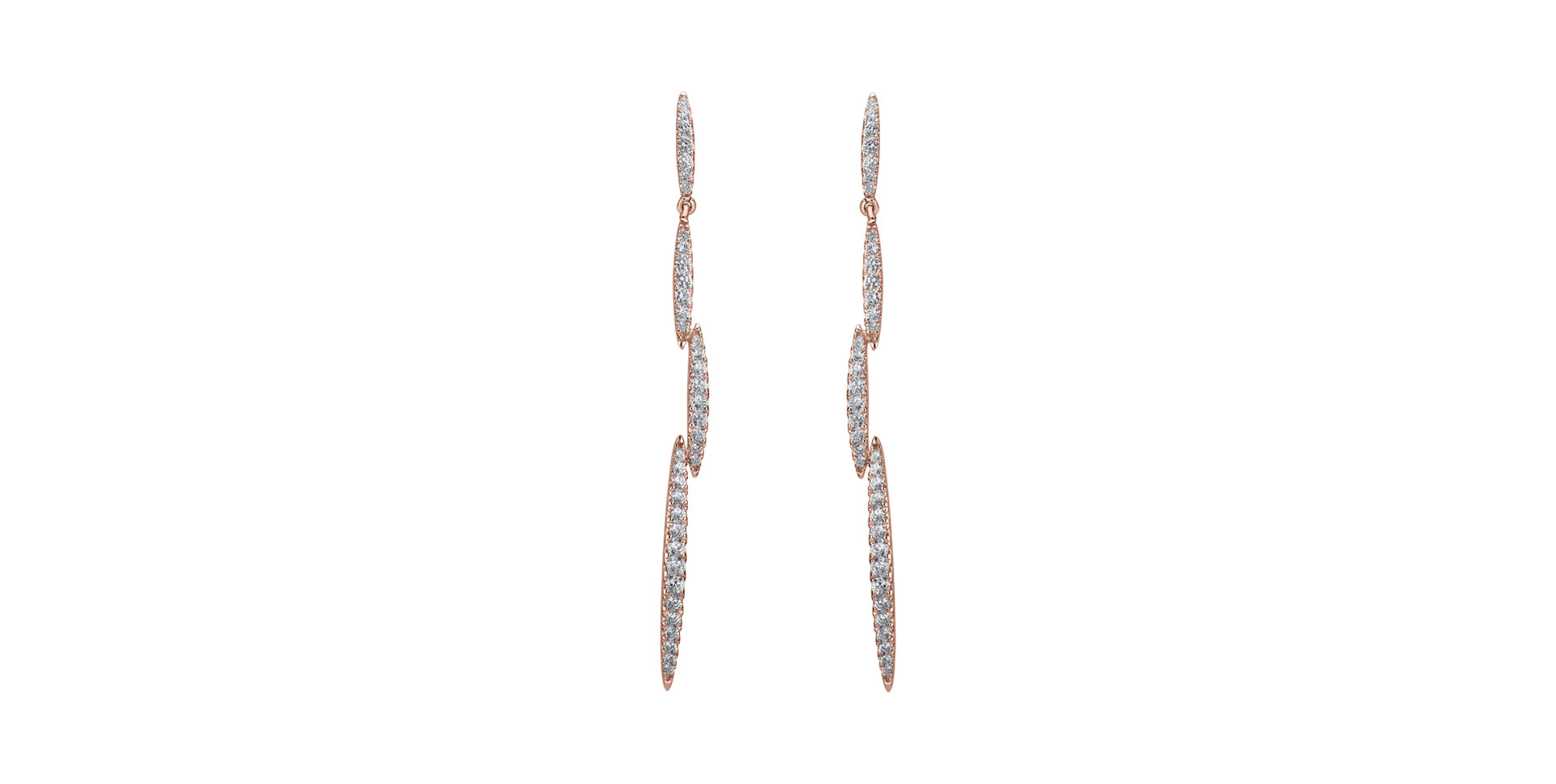 Náušnice s diamanty Chester