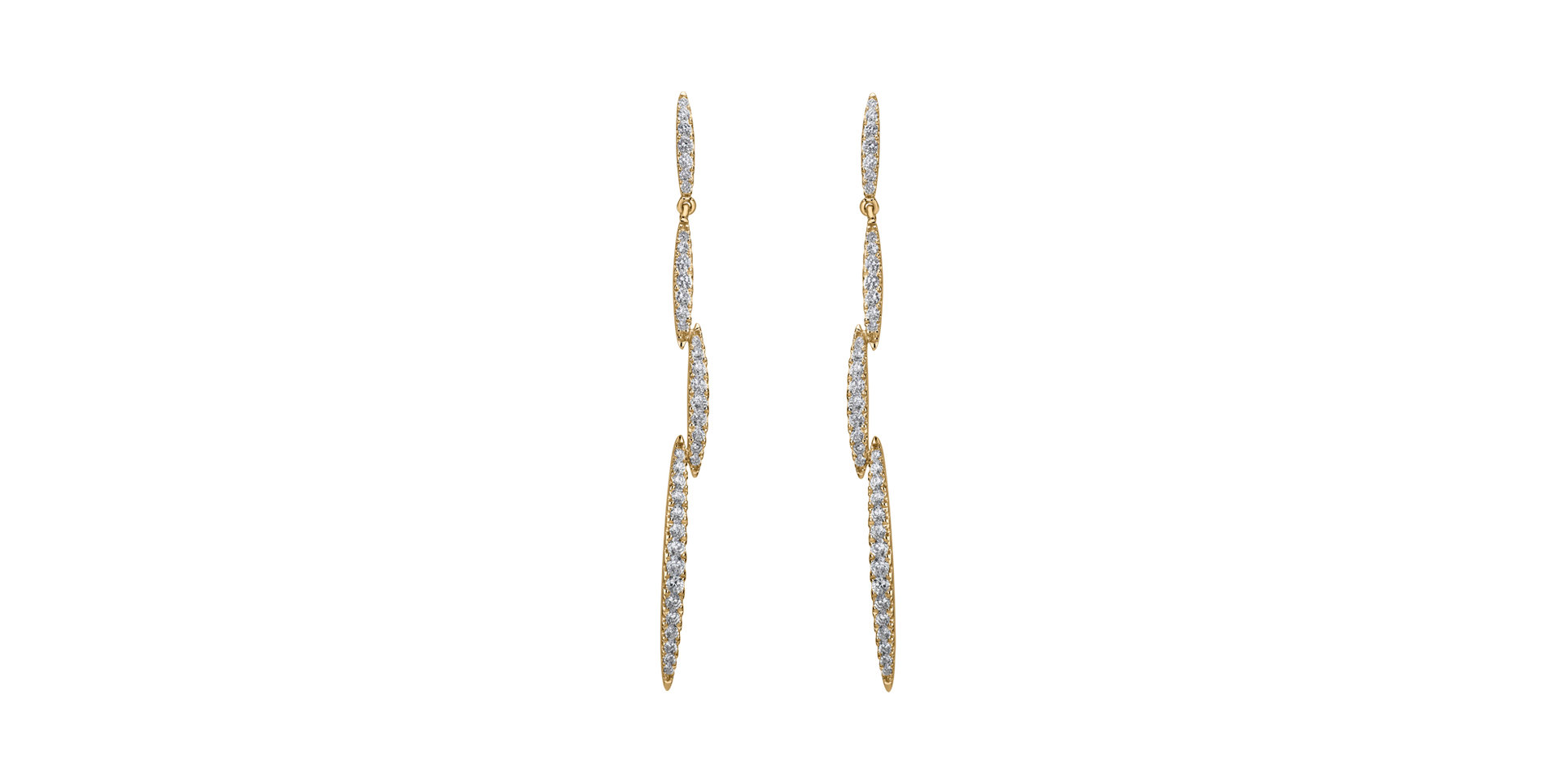 Náušnice s diamanty Chester