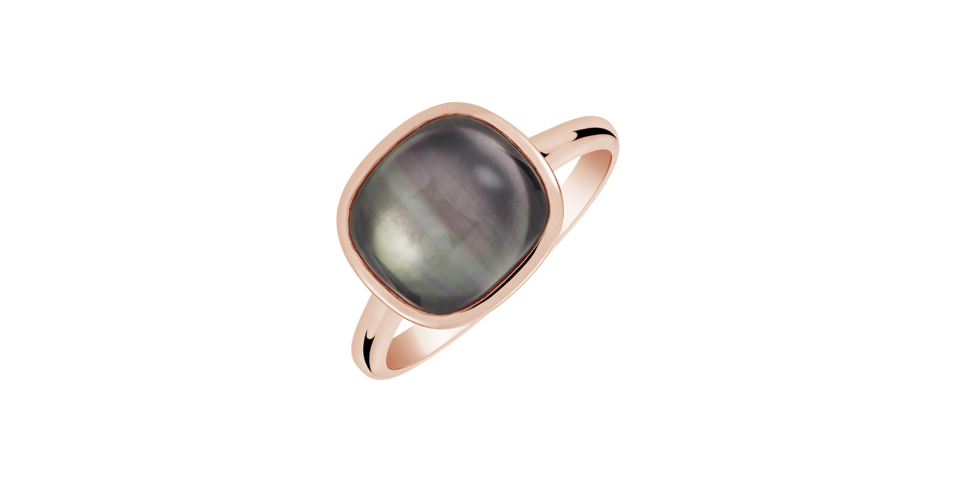 Prsten s Crystal a perletí Fiorella