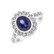 Prsten s safírem a diamanty Majesty Muse4