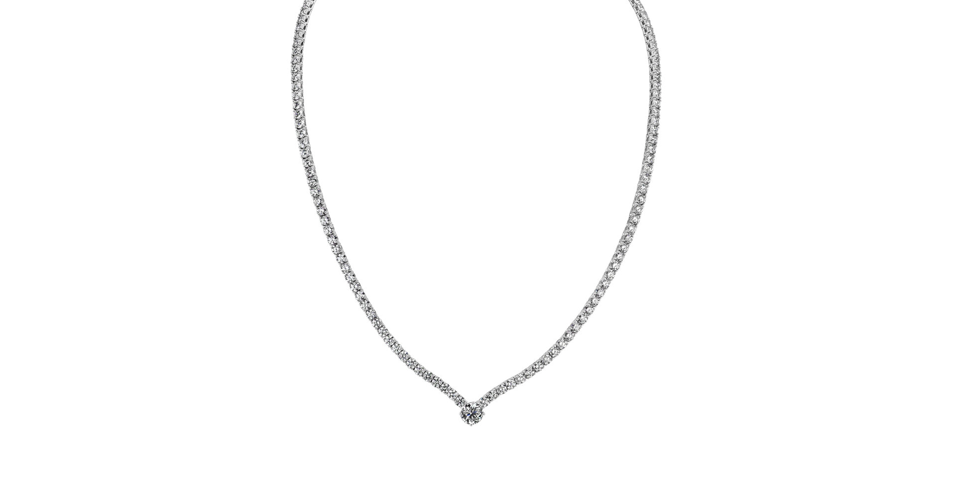 Náhrdelník s diamanty Gremory