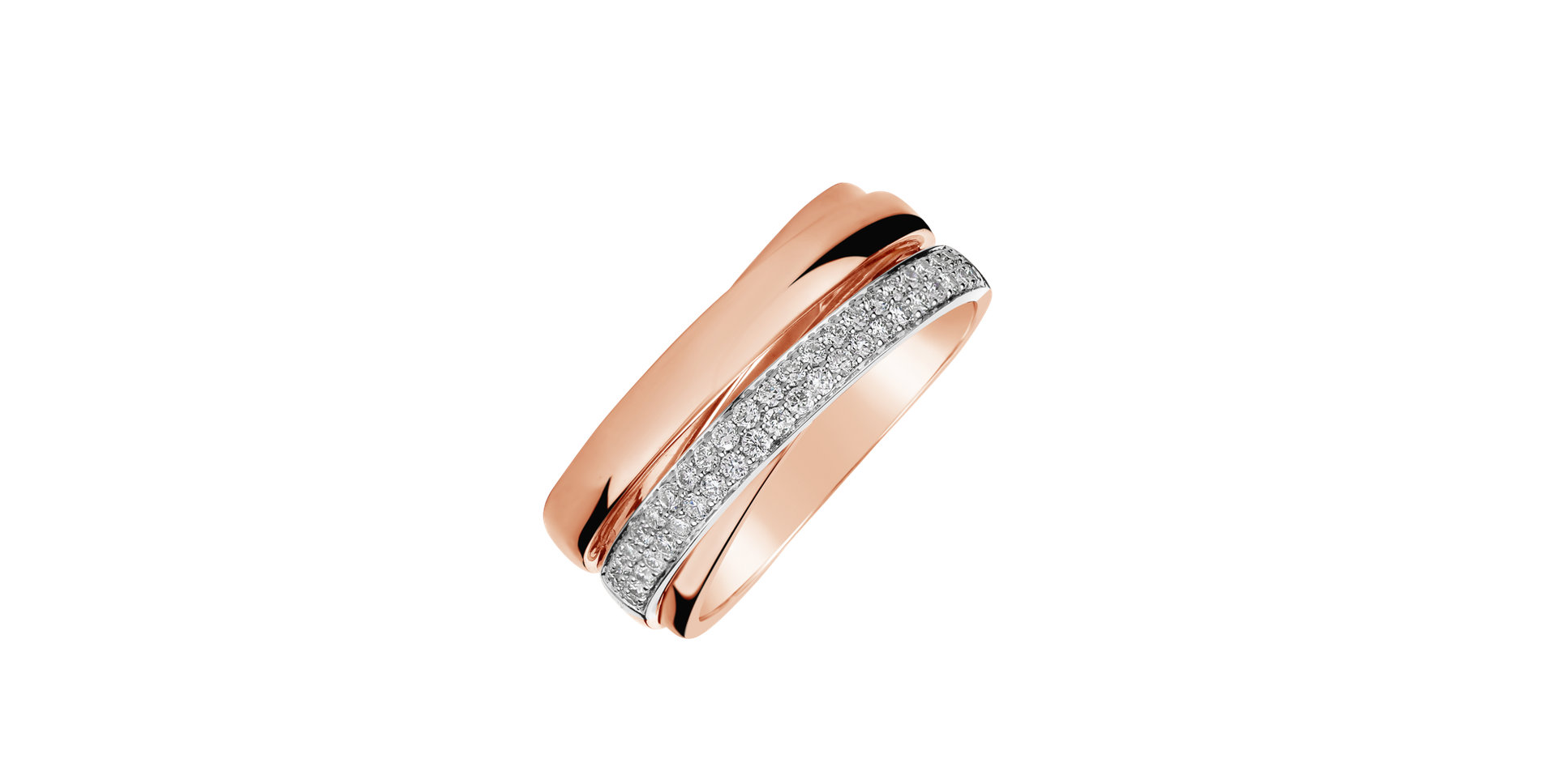 Prsten s diamanty Hippolyte