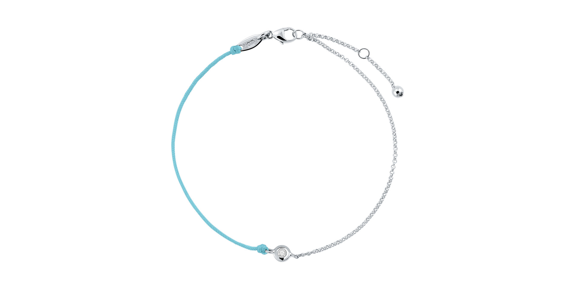 Diamantový náramek se šňůrkou Effect Diamond