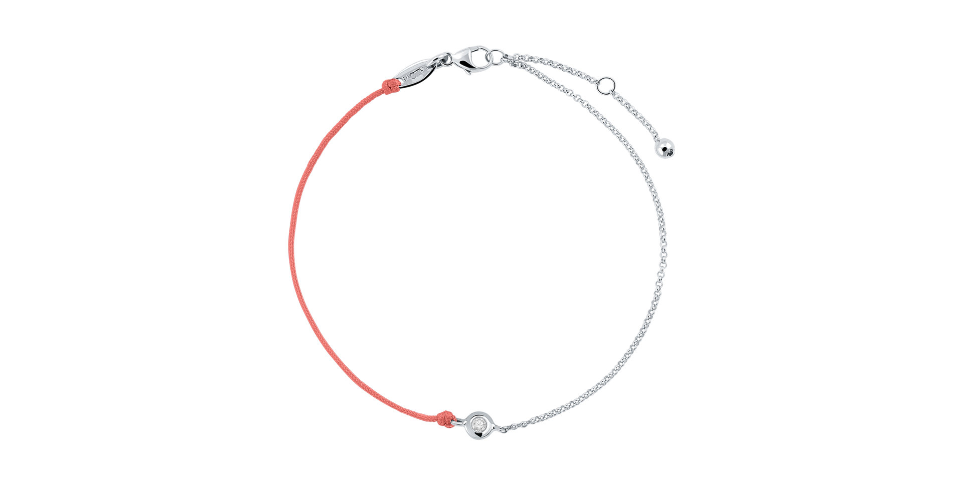 Diamantový náramek se šňůrkou Effect Diamond