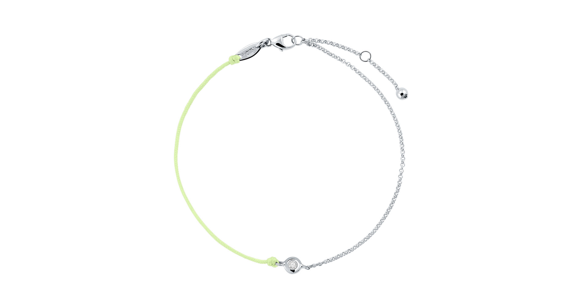 Diamantový náramek se šňůrkou Effect Diamond