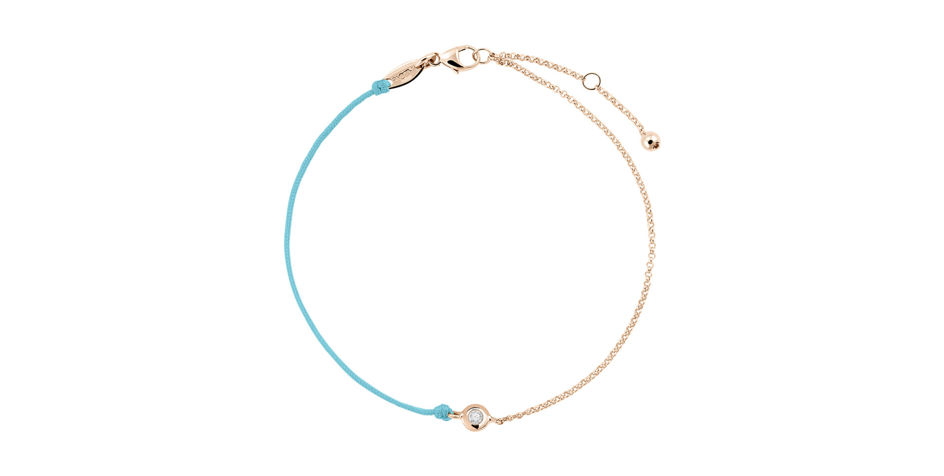 Diamantový náramek se šňůrkou Effect Diamond