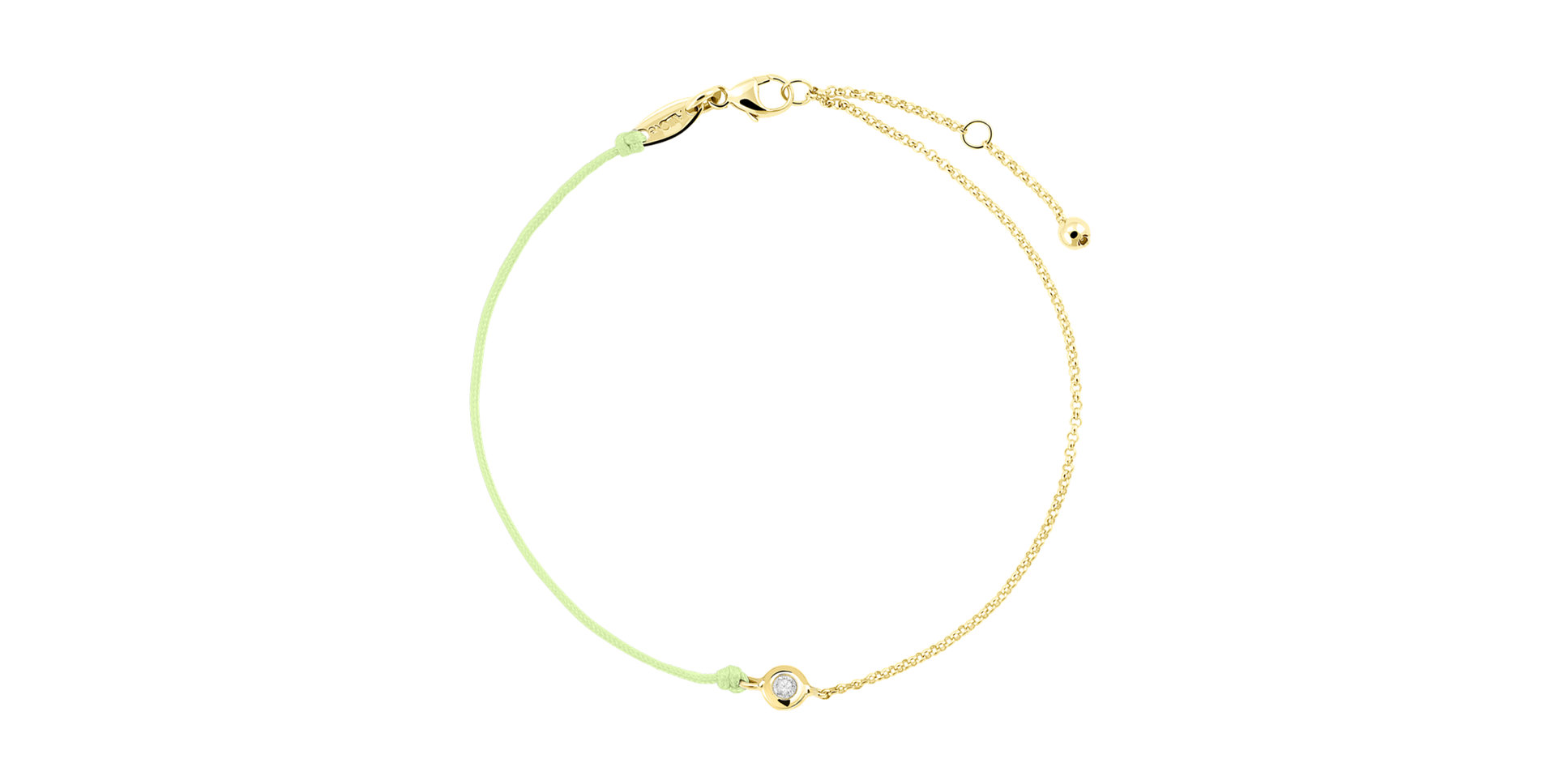 Diamantový náramek se šňůrkou Effect Diamond