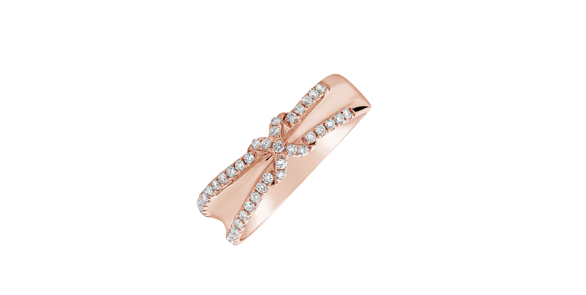 Prsten s diamanty Bright Cross