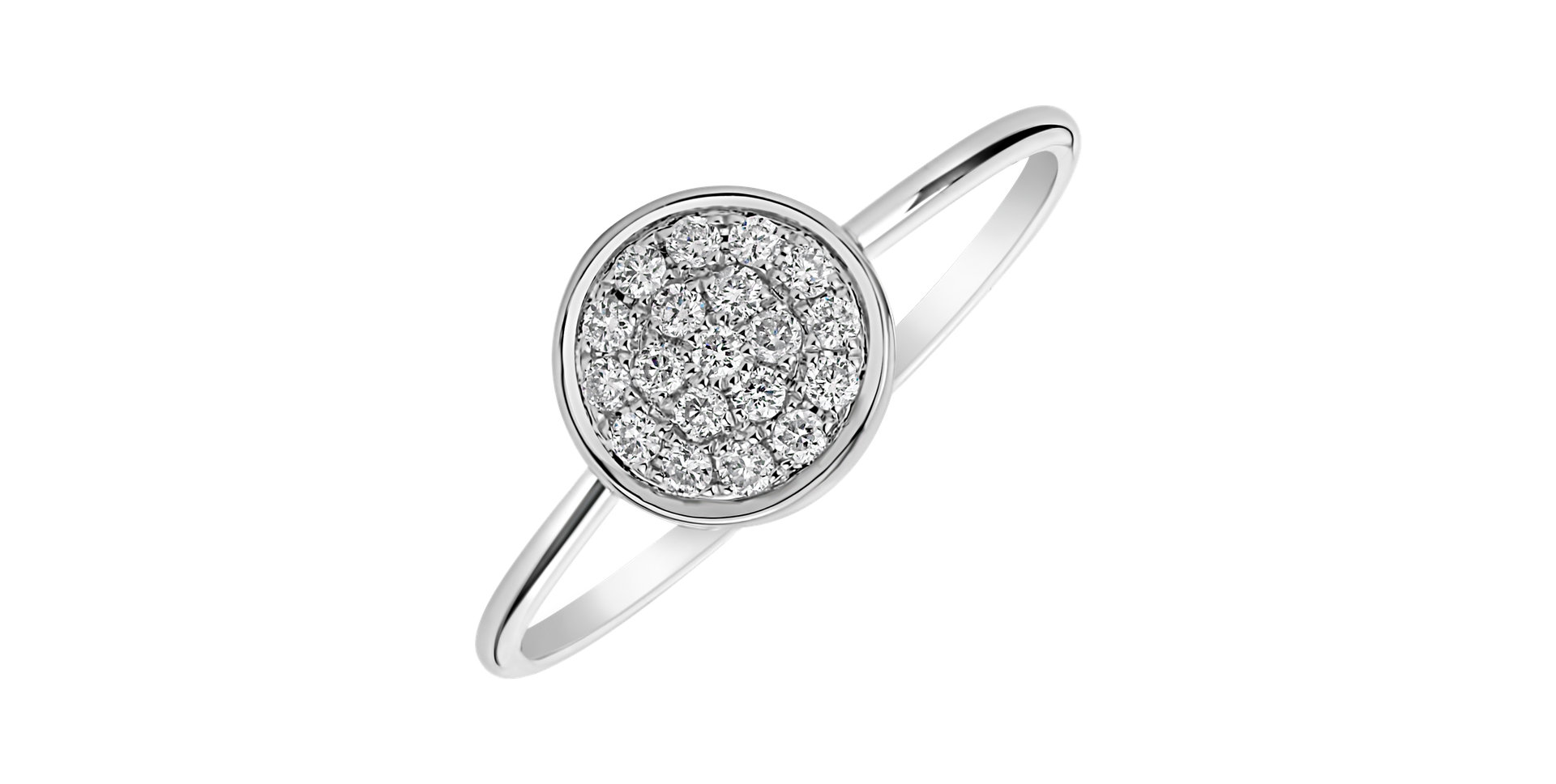 Prsten s diamanty Simplicity