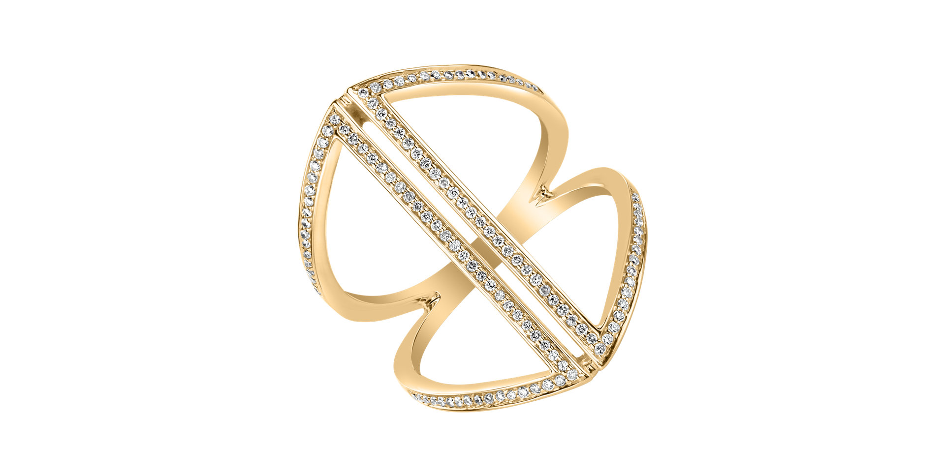 Prsten s diamanty Tinted Aura