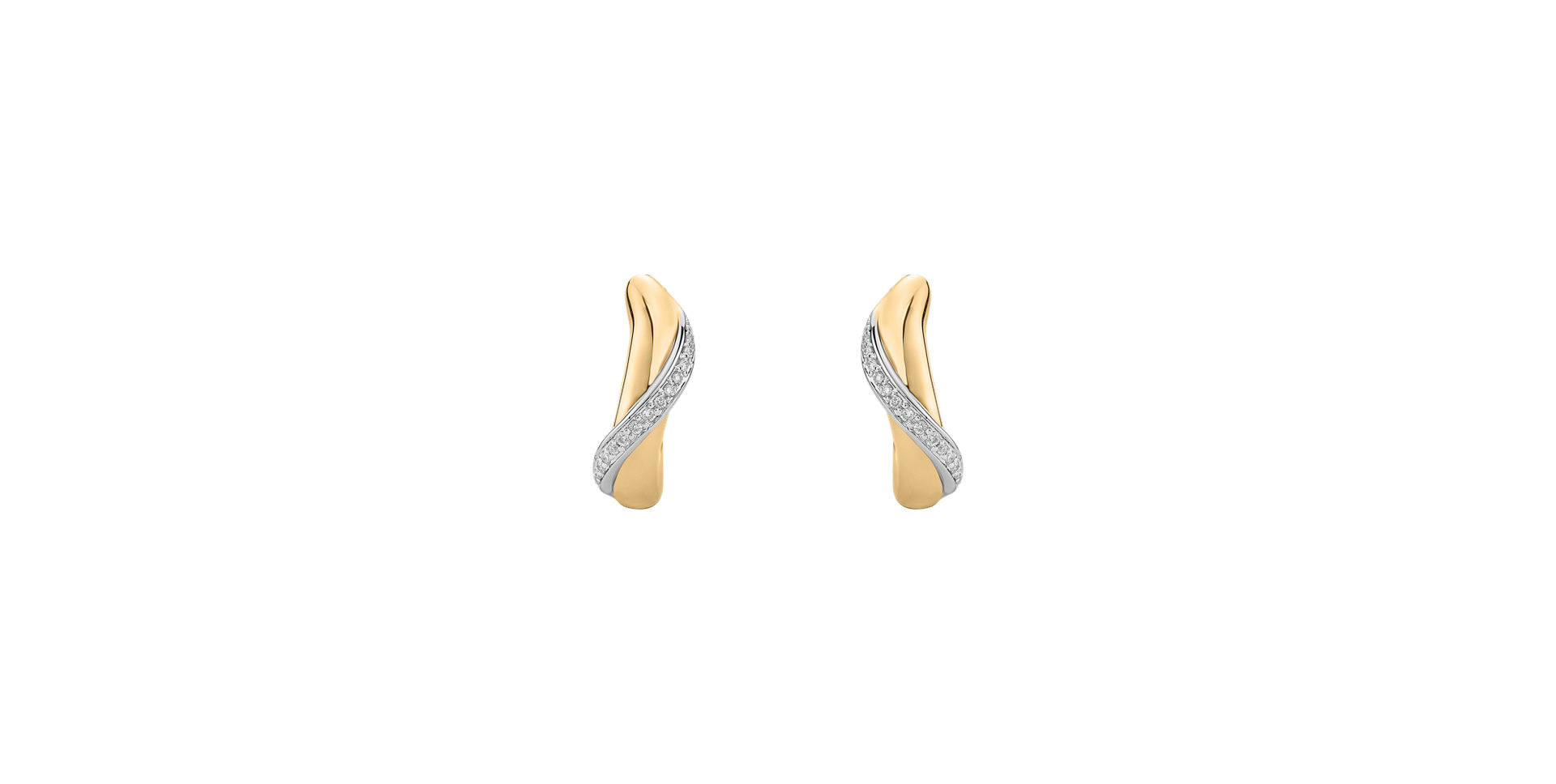 Náušnice s diamanty Infinite Delight