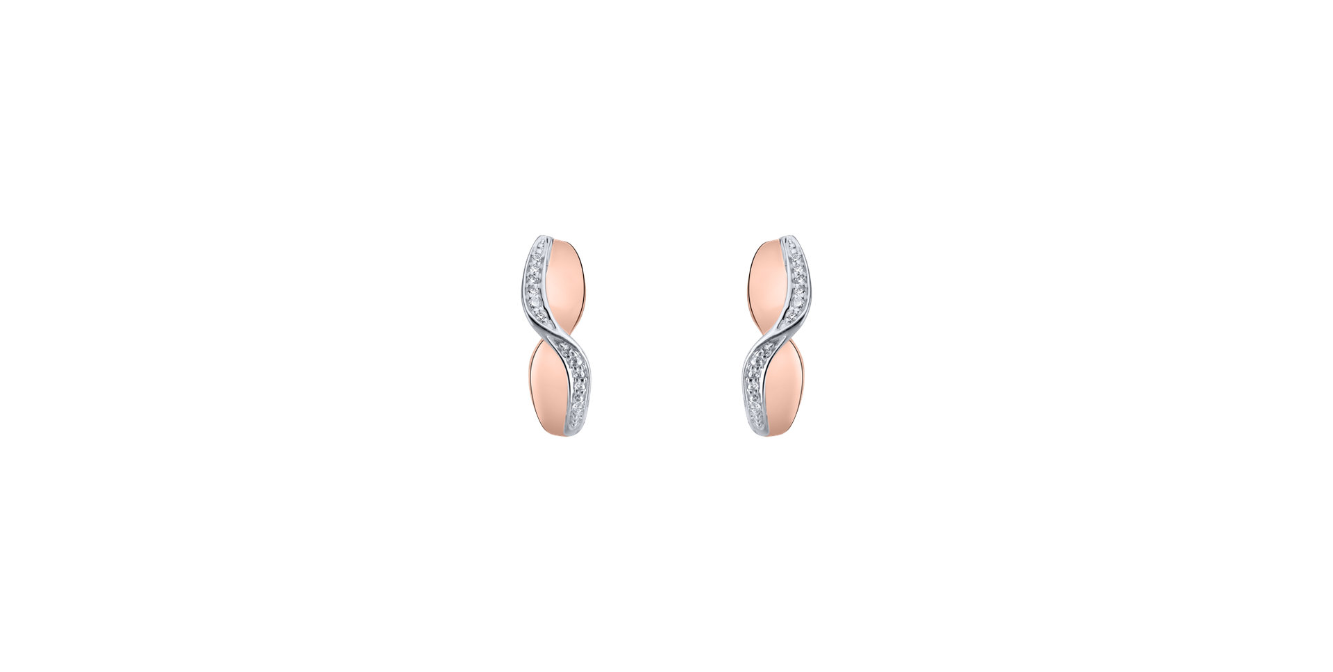 Náušnice s diamanty Infinite Style