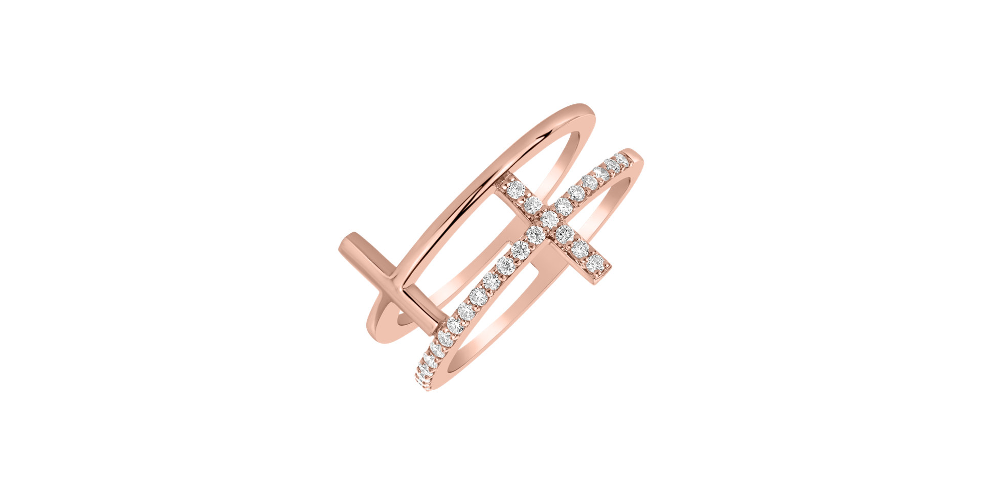 Prsten s diamanty Recent Dimension