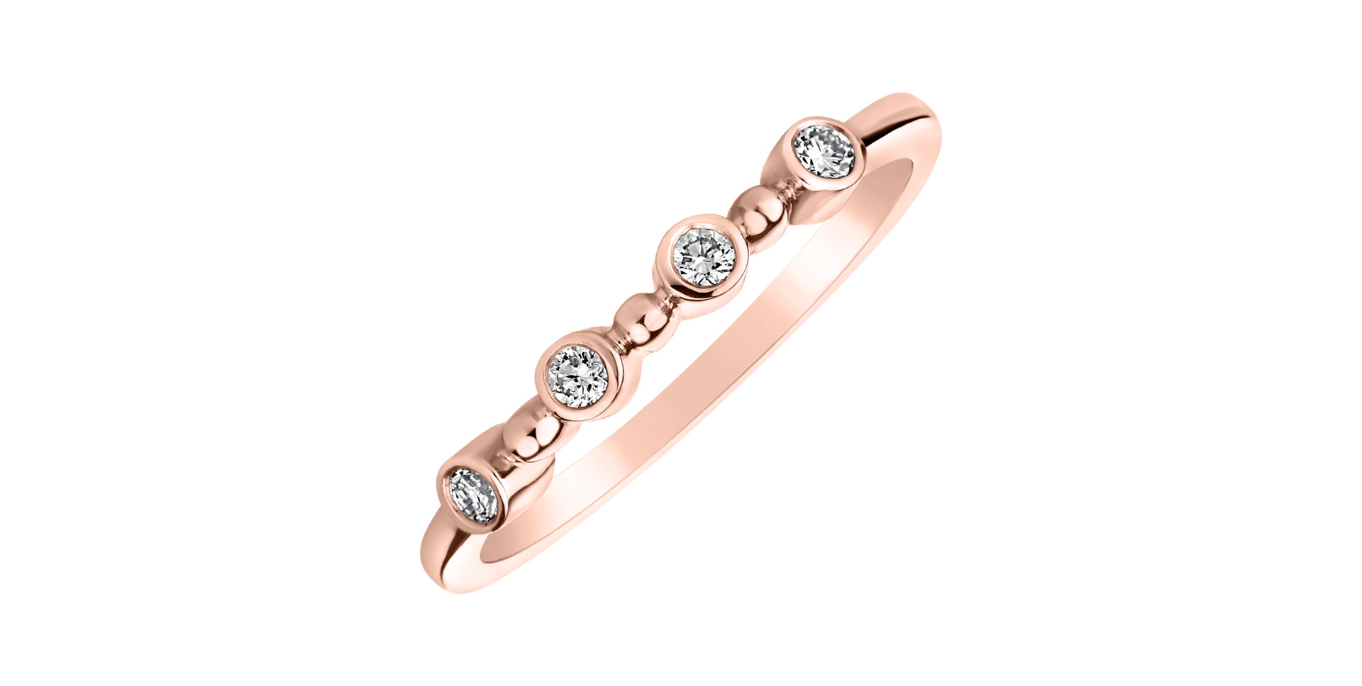 Prsten s diamanty Simplicity