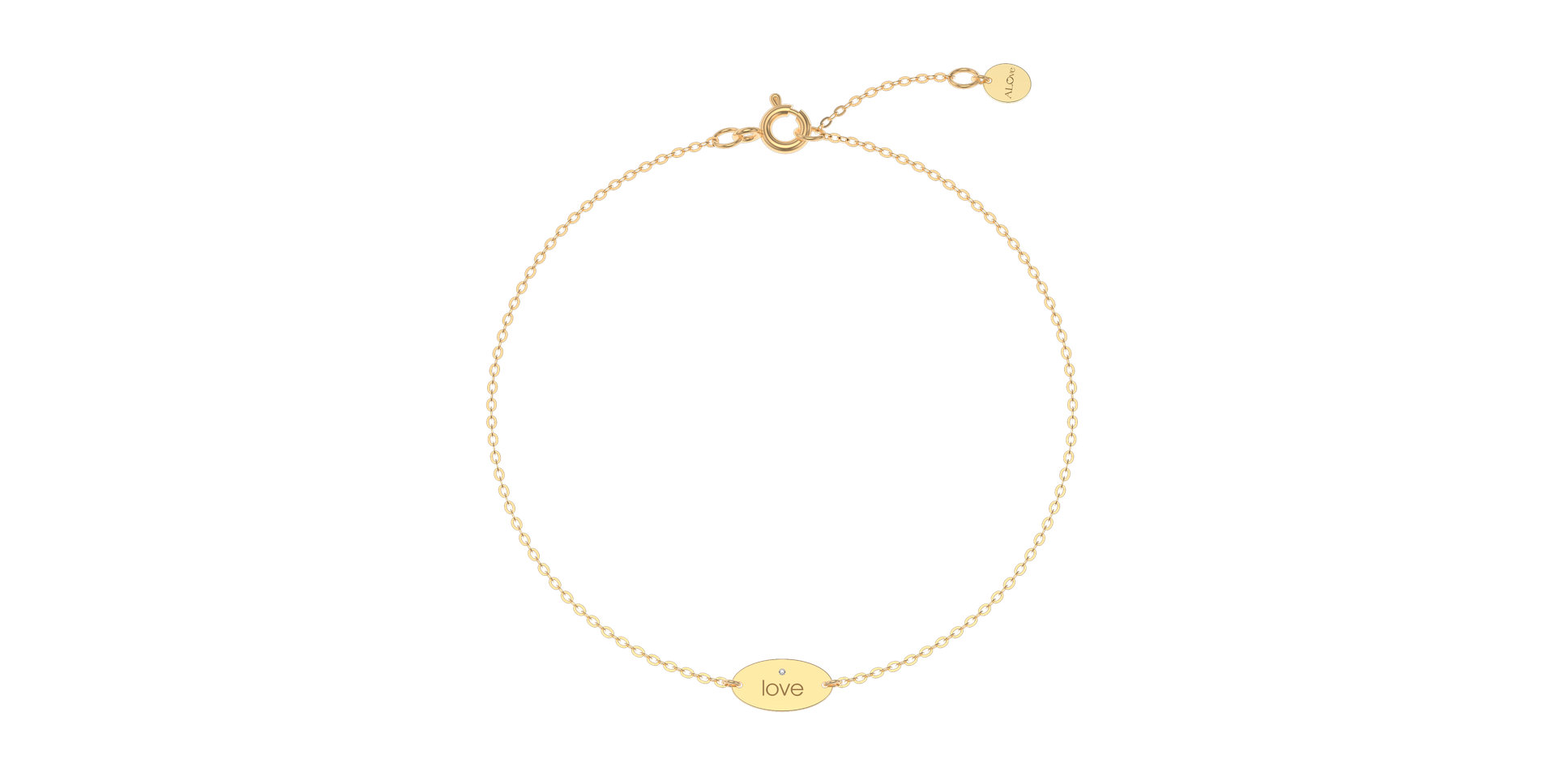 Náramek s diamantem Love Amour Icon