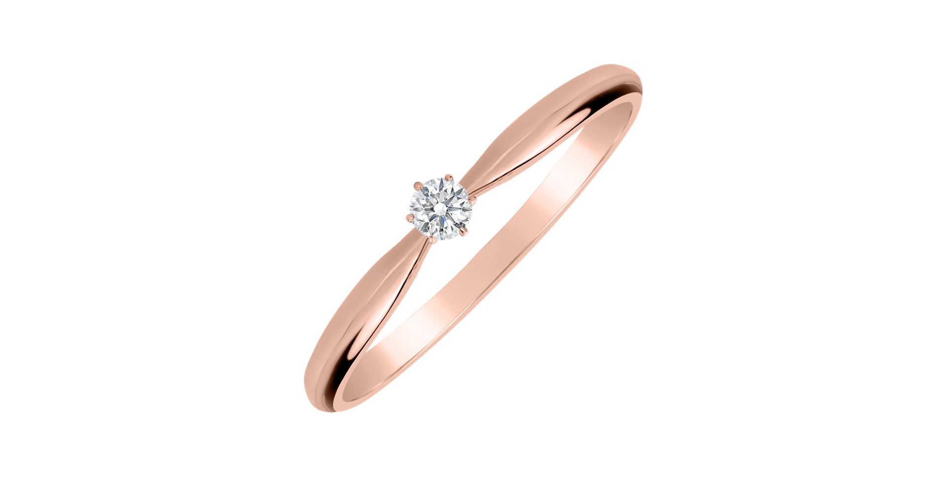 Prsten s diamantem Eternal Joy