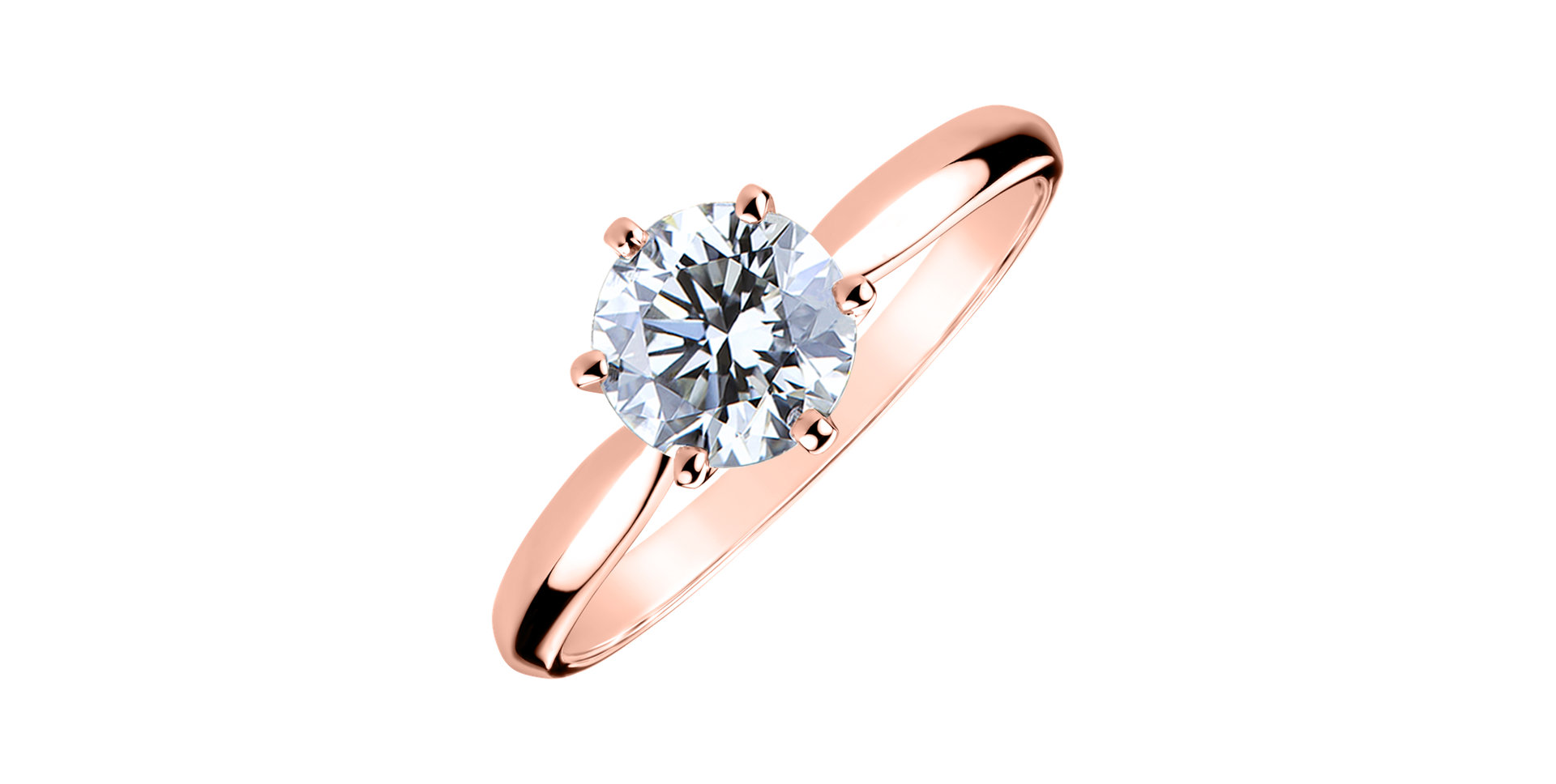 Prsten s diamantem Eternal Joy