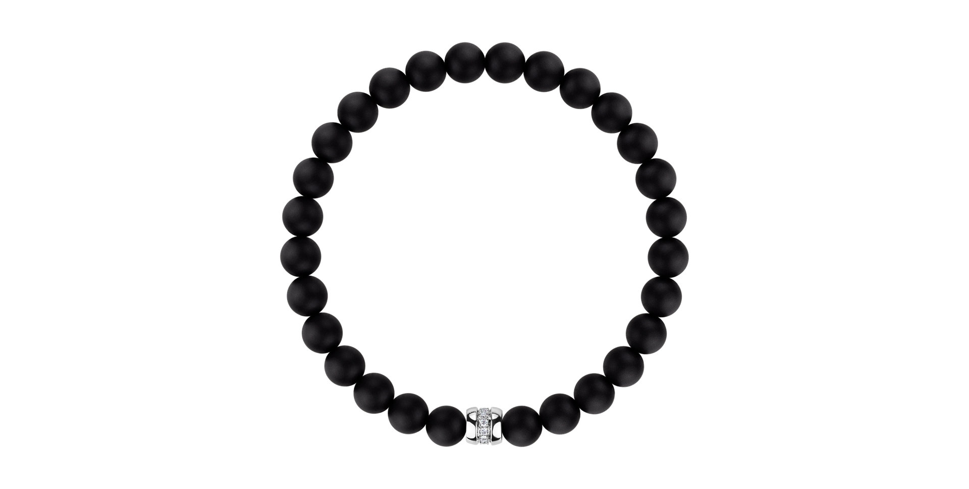 Náramek s diamanty a acháty Oracle