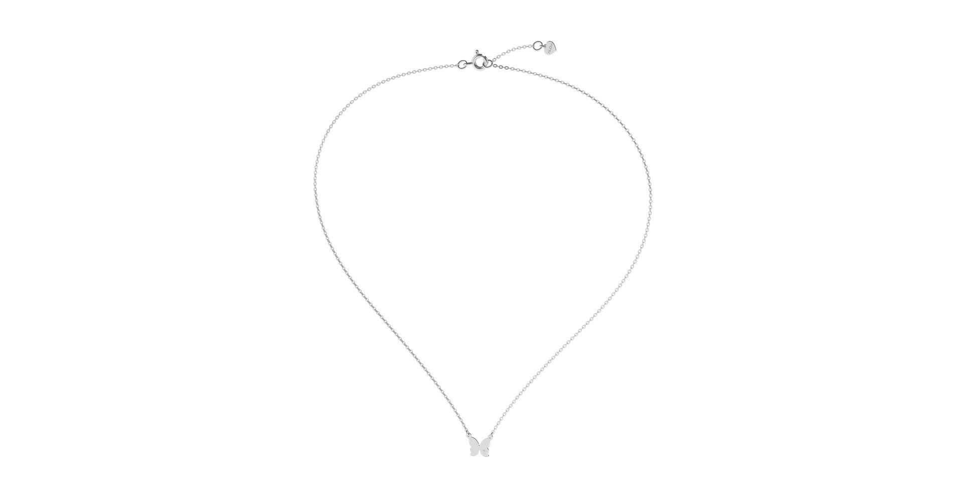 Náhrdelník s diamantem Extra Butterfly