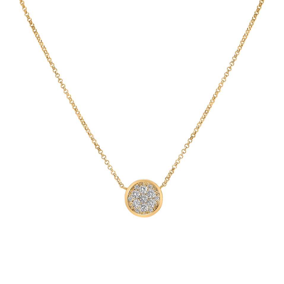 Náhrdelník s diamanty Vesper Touch